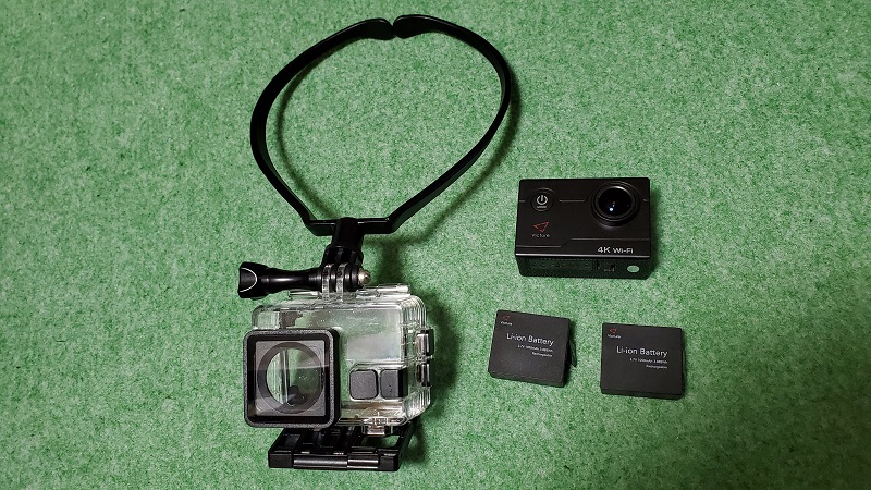 アクションカメラでアタリの瞬間を撮りたいのですが 釣りしタイラバ