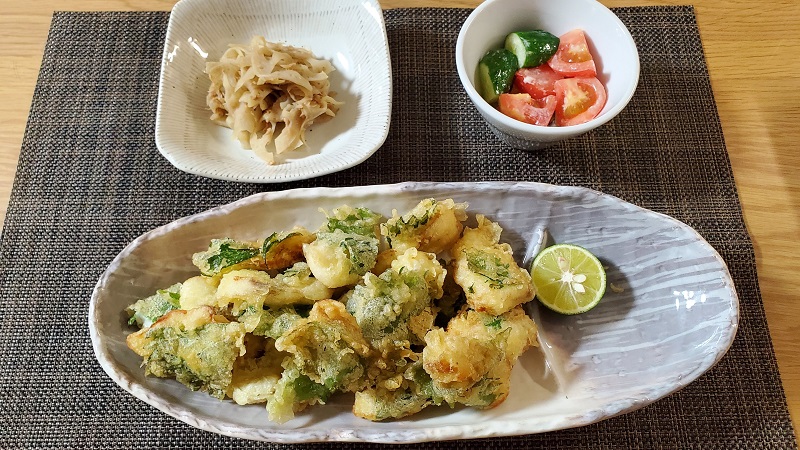 キビレの天ぷら 初めて食べましたが美味しかったです 釣りしタイラバ